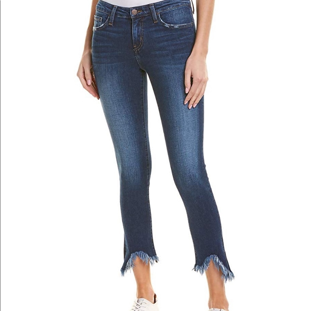 Flying Monkey Freyed Hem Ankle Jean
